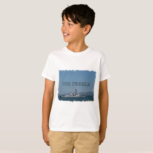 USS Preble T-Shirt (Vorne ganz)