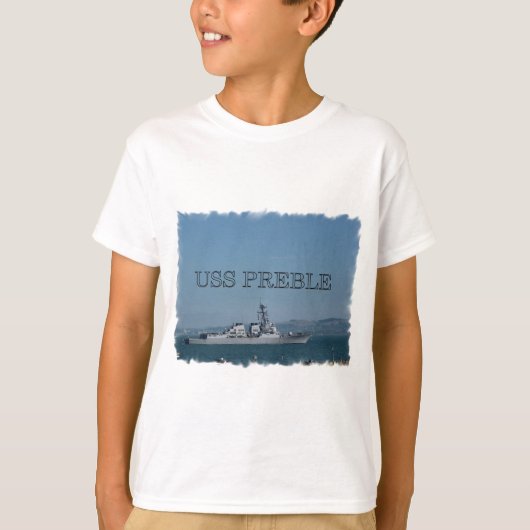 USS Preble T-Shirt (Vorderseite)