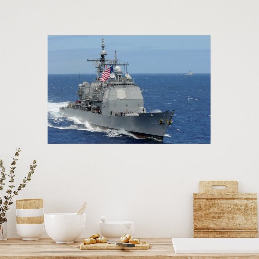 USS Princeton (CG 59) Poster (Küche)