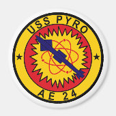 USS Pyro AE-24 Magnet (Vorne)