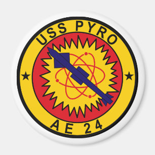 USS Pyro AE-24 Magnet