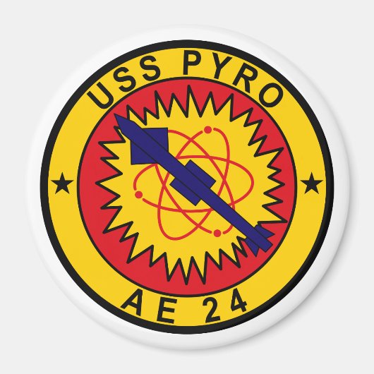 USS Pyro AE-24 Magnet (Vorne)