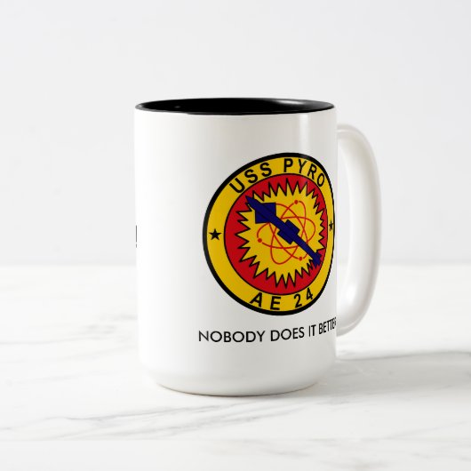 USS PYRO TASSE KAFFEE-AE-24 (VorderseiteRechts)