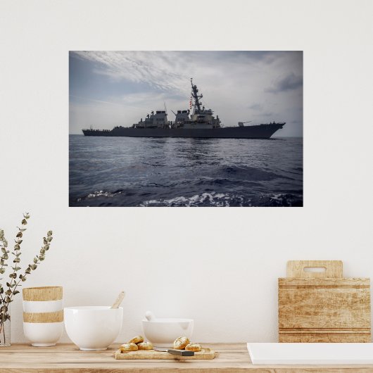 USS Ramage (DDG 61) Poster (Küche)