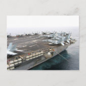 Uss Reagan (CVN-76) Postkarte (Vorderseite)