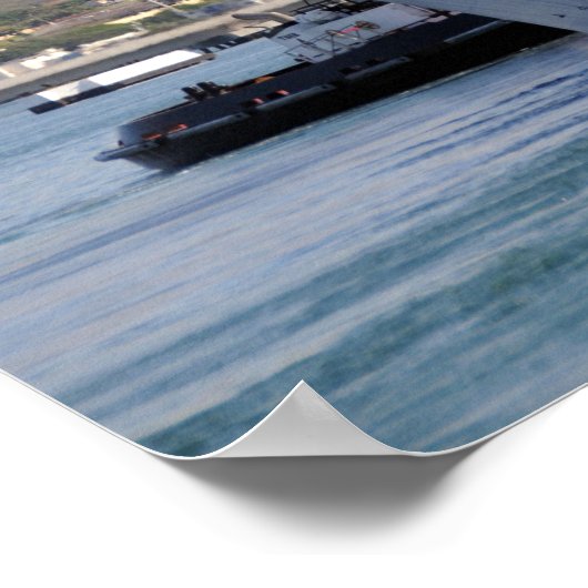 USS Reuben James Poster (Ecke)