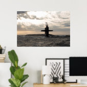USS Rhode Island (SSBN 740) Poster (Heimbüro)
