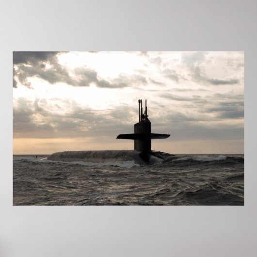 USS Rhode Island (SSBN 740) Poster (Vorne)