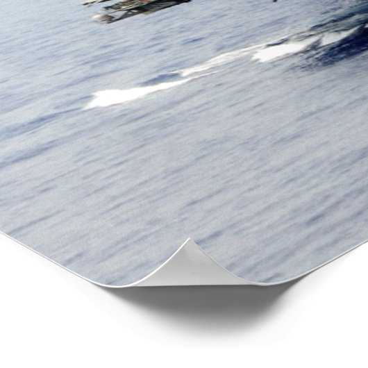 USS Ronald Reagan (CVN 76) Poster (Ecke)