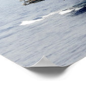 USS Ronald Reagan (CVN 76) Poster (Ecke)