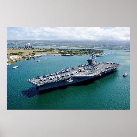 USS Ronald Reagan (CVN 76) Poster (Vorne)