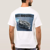 USS ROOSEVELT T-Shirt (Rückseite)