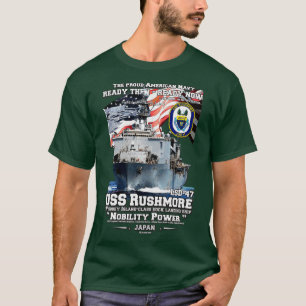 USS Rushmore LSD47 Navy Ship T-Shirt