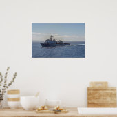 USS Rushmore (LSD 47) Poster (Küche)