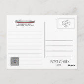 USS SACRAMENTO AOE-1 FAST COMBAT SUPPORT - Postcar Postkarte (Rückseite)