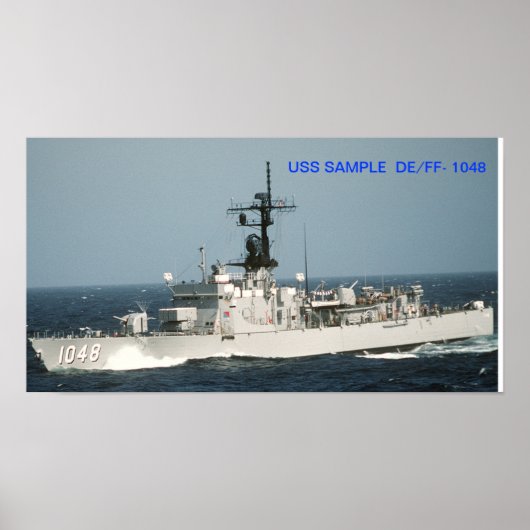 USS SAMPLE-Plakat Poster (Vorne)