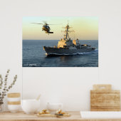 USS Sampson (DDG 102) Poster (Küche)