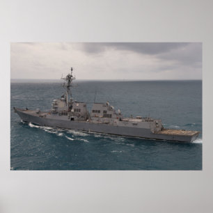 USS Sampson (DDG 102) Poster