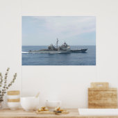 USS San Jacinto (CG 56) Poster (Küche)