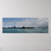 USS Santa Fe (SSN 763) Poster (Vorne)