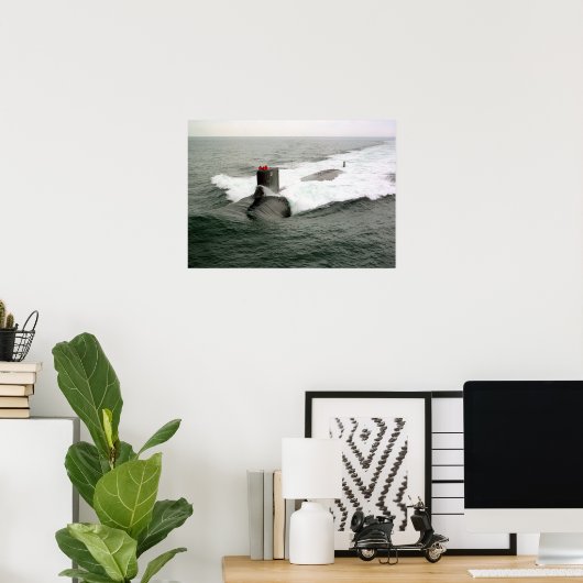 USS Seawolf (SSN 21) Poster (Heimbüro)