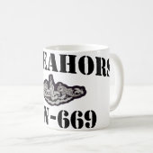 USS SEEPFERD KAFFEETASSE (VorderseiteRechts)