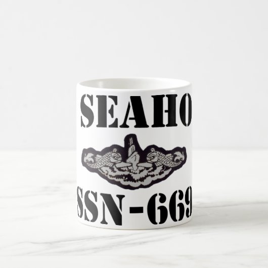 USS SEEPFERD KAFFEETASSE (Mittel)