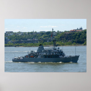 USS Sentry (MCM 3) Poster