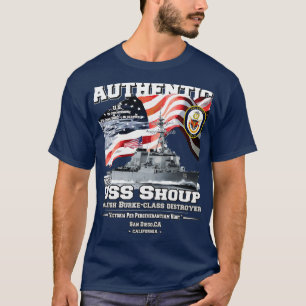 USS Shoup DDG86 Zerstörer T-Shirt