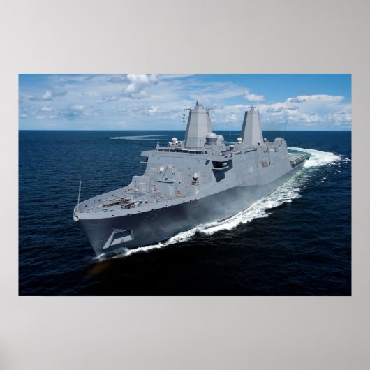 USS Somerset (LPD 25) Poster (Vorne)