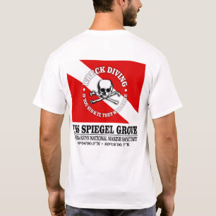 USS Spiegel Grove (beste Wracks) T-Shirt