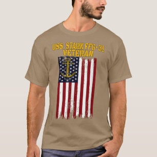 USS Stark FFG31 Frigate Veterans Day Veterans Day' T-Shirt