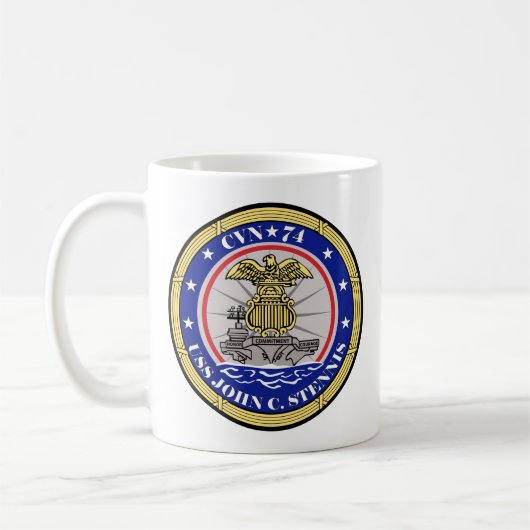 USS Stennis - CVN 74 Kaffeetasse (Links)