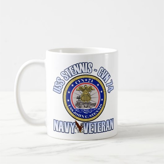USS Stennis - CVN 74 Kaffeetasse (Links)