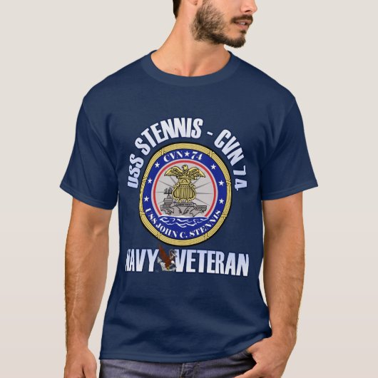 USS Stennis - CVN 74 T-Shirt (Vorderseite)