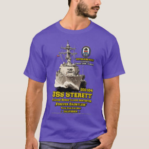 USS Sterett DDG104 Zerstörer Veteranen T-Shirt