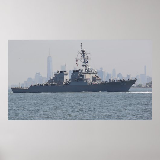 USS Stout (DDG 55) Poster (Vorne)