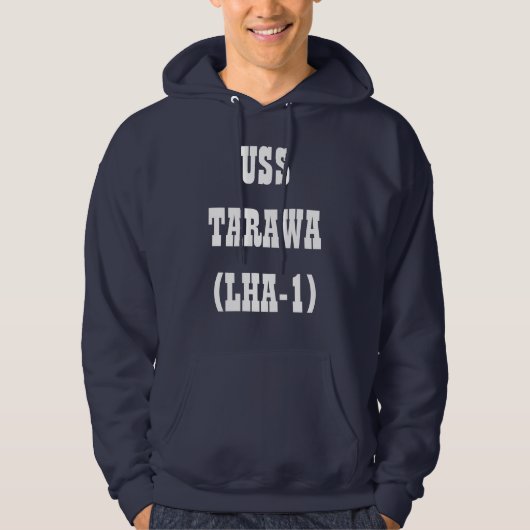 USS TARAWA (LHA-1) HOODIE (Vorderseite)