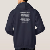 USS TARAWA (LHA-1) HOODIE (Rückseite)