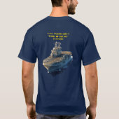 USS Tarawa LHA-1 Printed Shirt (Rückseite)