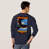 USS Tarawa LHA-1-Shirt T-Shirt (Schwarz voll)