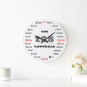 USS Tattnall (DD-125) Große Wanduhr (Zuhause)