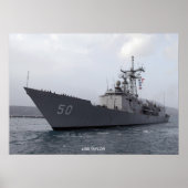 USS Taylor Poster (Vorne)