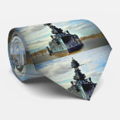 USS Texas Krawatte (Gerollt)