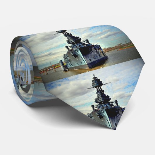 USS Texas Krawatte (Gerollt)