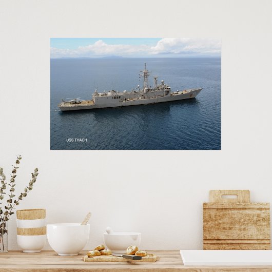 USS Thach (FFG 43) Poster (Küche)