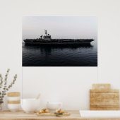 USS Theodore Roosevelt (CVN 71) Poster (Küche)