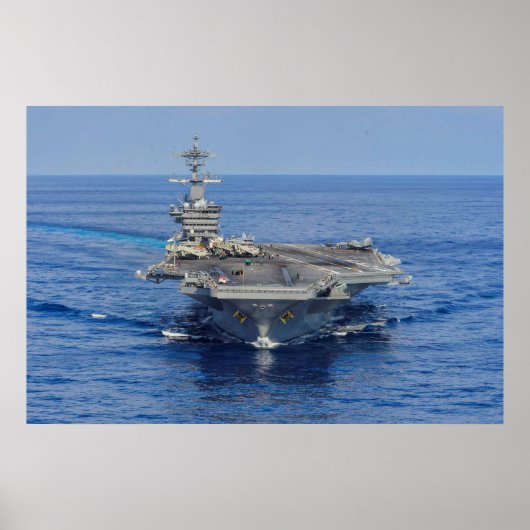 USS Theodore Roosevelt (CVN 71) Poster (Vorne)