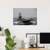 USS Theodore Roosevelt (CVN 71) Poster (Heimbüro)
