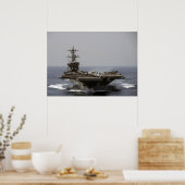 USS Theodore Roosevelt (CVN 71) Poster (Küche)